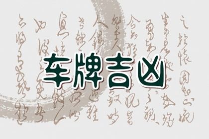 车牌号带69怎么化解 69数字吉祥吗 车牌号带69怎么化解 69数字吉祥吗